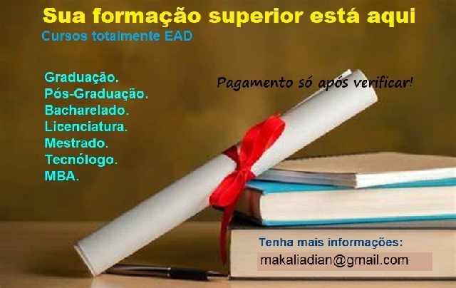 Foto 1 - Ensino mdio e superior ead